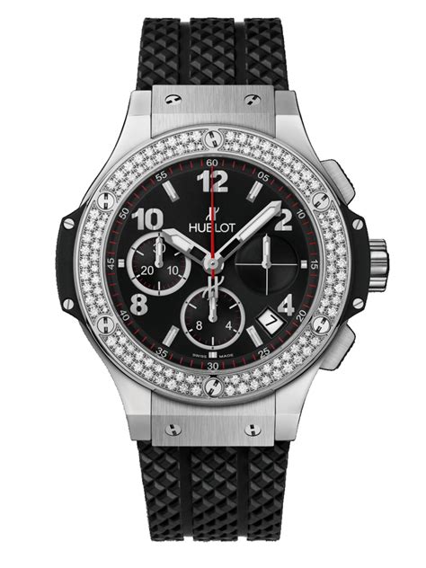 hublot big bang steel diamonds 41mm watch 341sx130rx114|Hublot Big Bang 41mm Men's Watch 341.SX.130.RX.114.